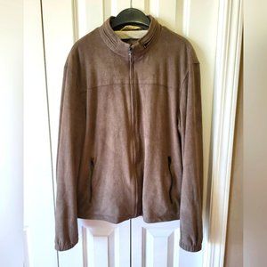 ZARA Size XL Brown Zip-Up Jacket